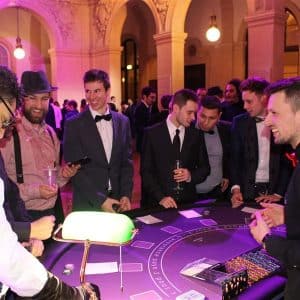 Soirée casino d'entreprise à Lyon